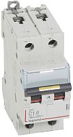 Выключатель автоматический Legrand DX3-E 10000 2п 1.6А C 16кА картинка